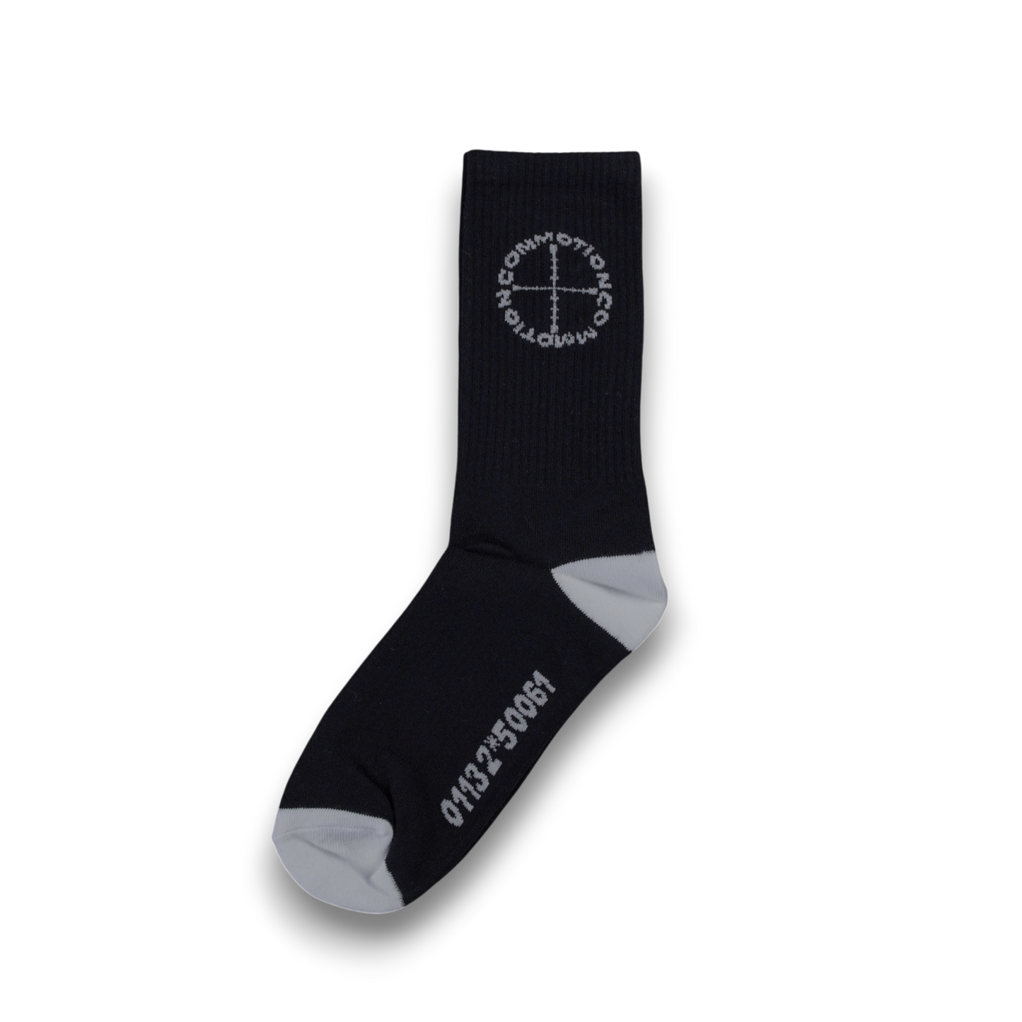 CROSSHAIR SOCKS - BLACK