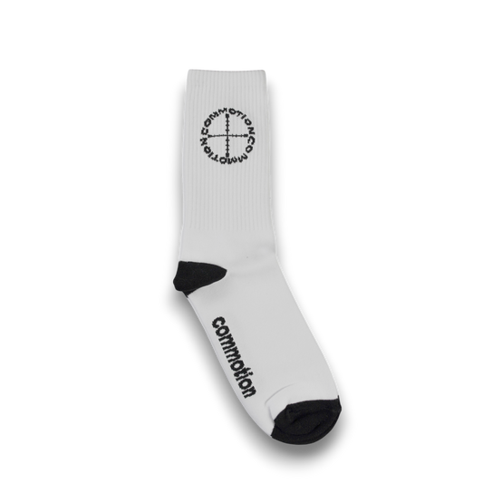 CROSSHAIR SOCKS - WHITE